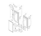 KitchenAid KBFS25EWMS0 refrigerator door parts diagram