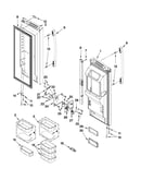 Refrigerator door parts