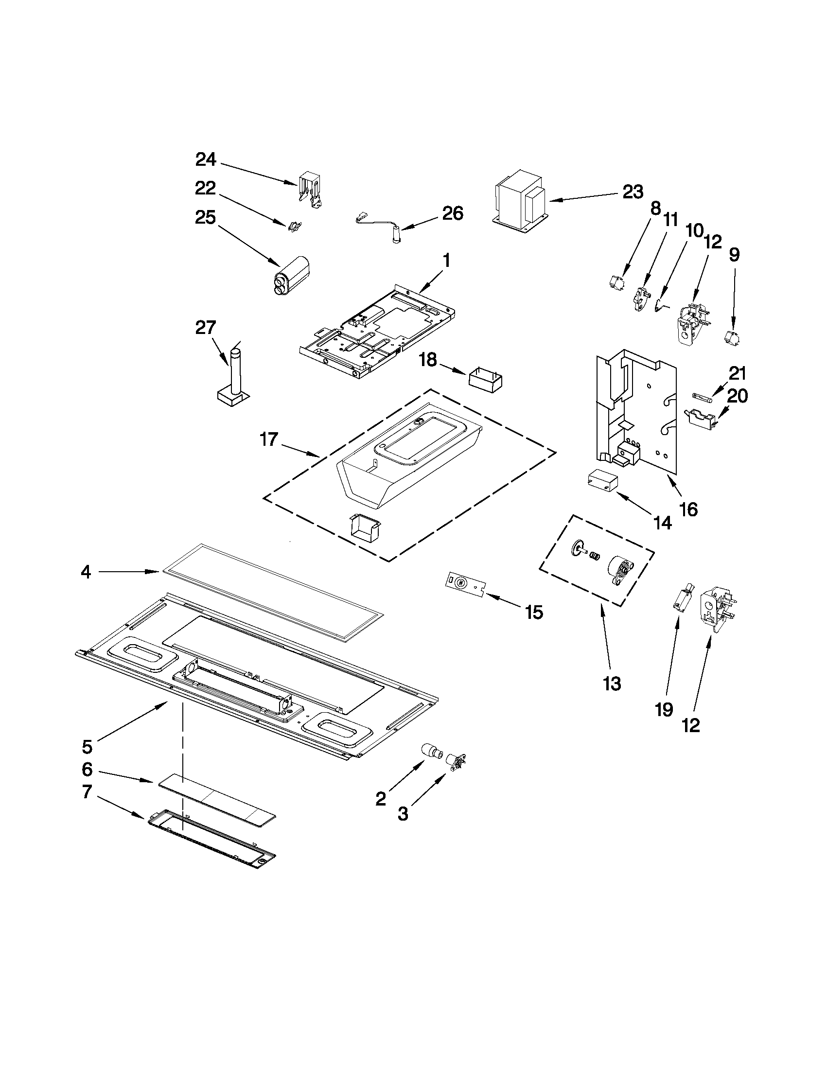 INTERIOR AND VENTILATION PARTS