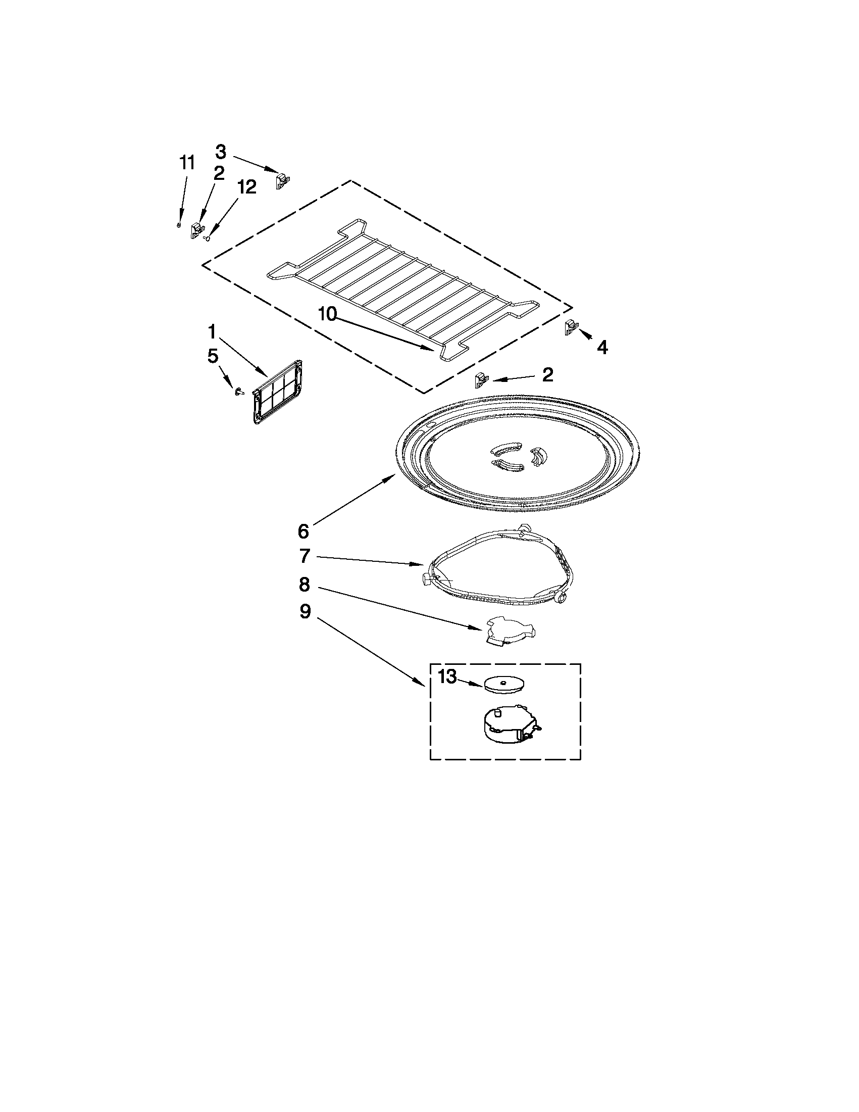 Turntable parts