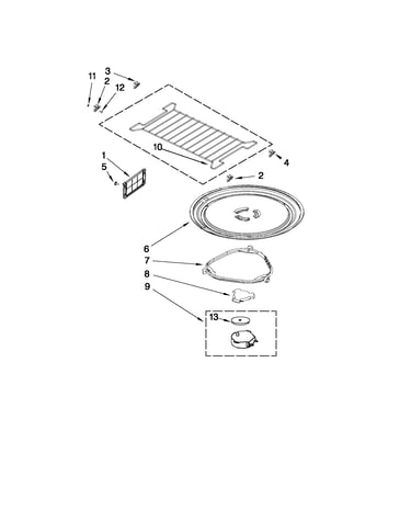 Turntable parts