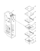 Freezer liner parts