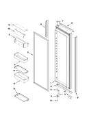 Refrigerator door parts