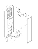 Freezer door parts