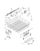 Upper rack and track parts
