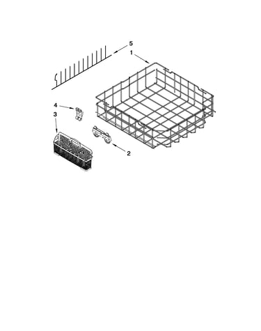 Lower rack parts