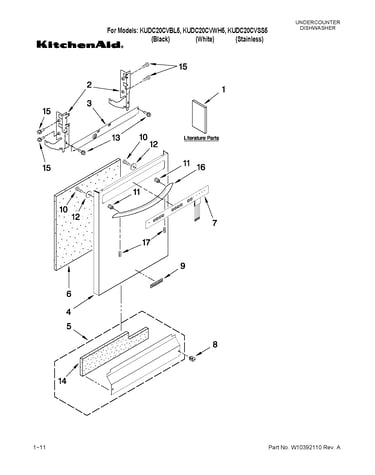 Door and panel parts