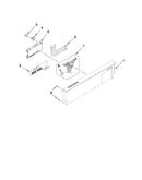 Control panel and latch parts