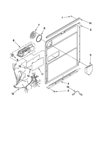 Inner door parts