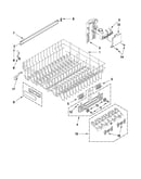 Upper rack and track parts