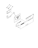 Control panel and latch parts