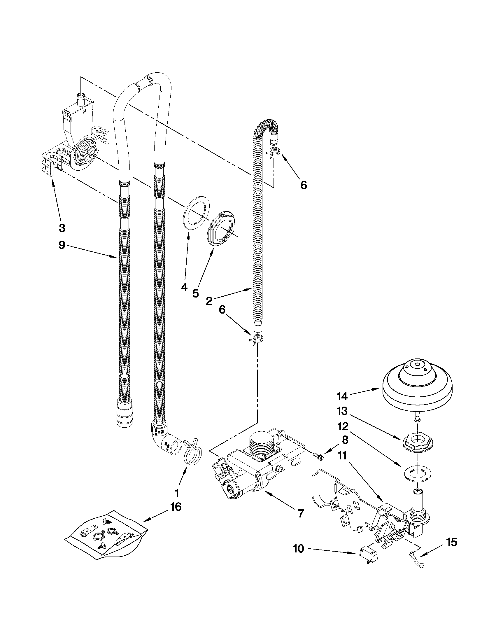 FILL, DRAIN AND OVERFILL PARTS