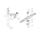 Upper wash and rinse parts