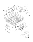 Upper rack and track parts