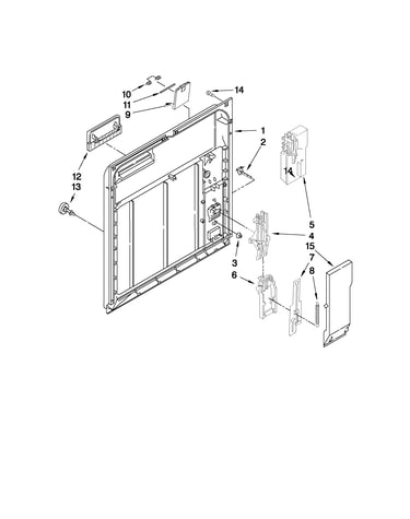 Inner door parts