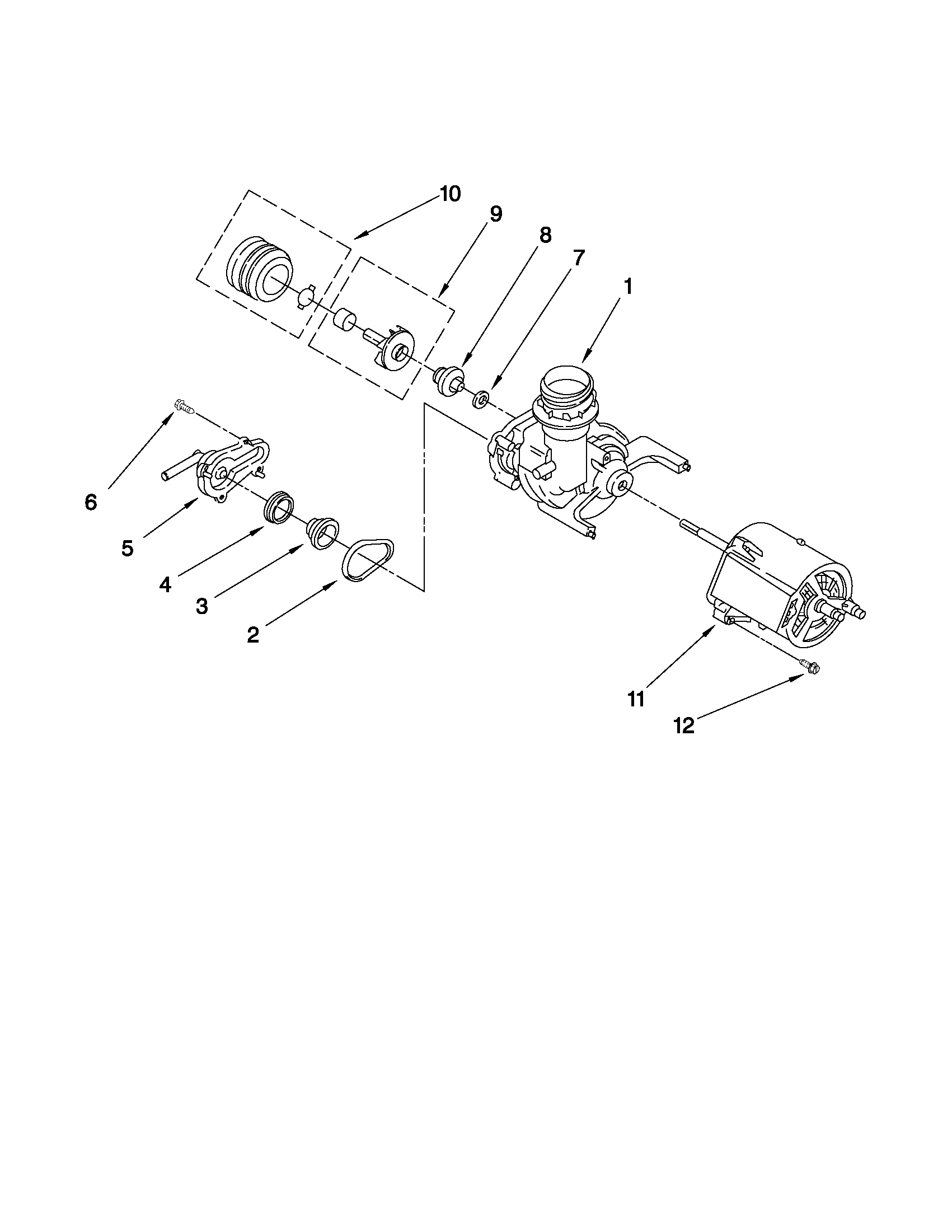 Pump and motor parts