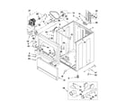 Maytag YMEDX700XL0 cabinet parts diagram