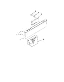 Control panel and latch parts