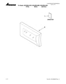 Microwave door parts