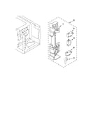Microwave latch board parts