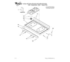 Whirlpool WFG114SVQ0 cooktop parts diagram