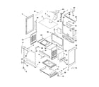 Whirlpool WFG114SVW0 chassis parts diagram