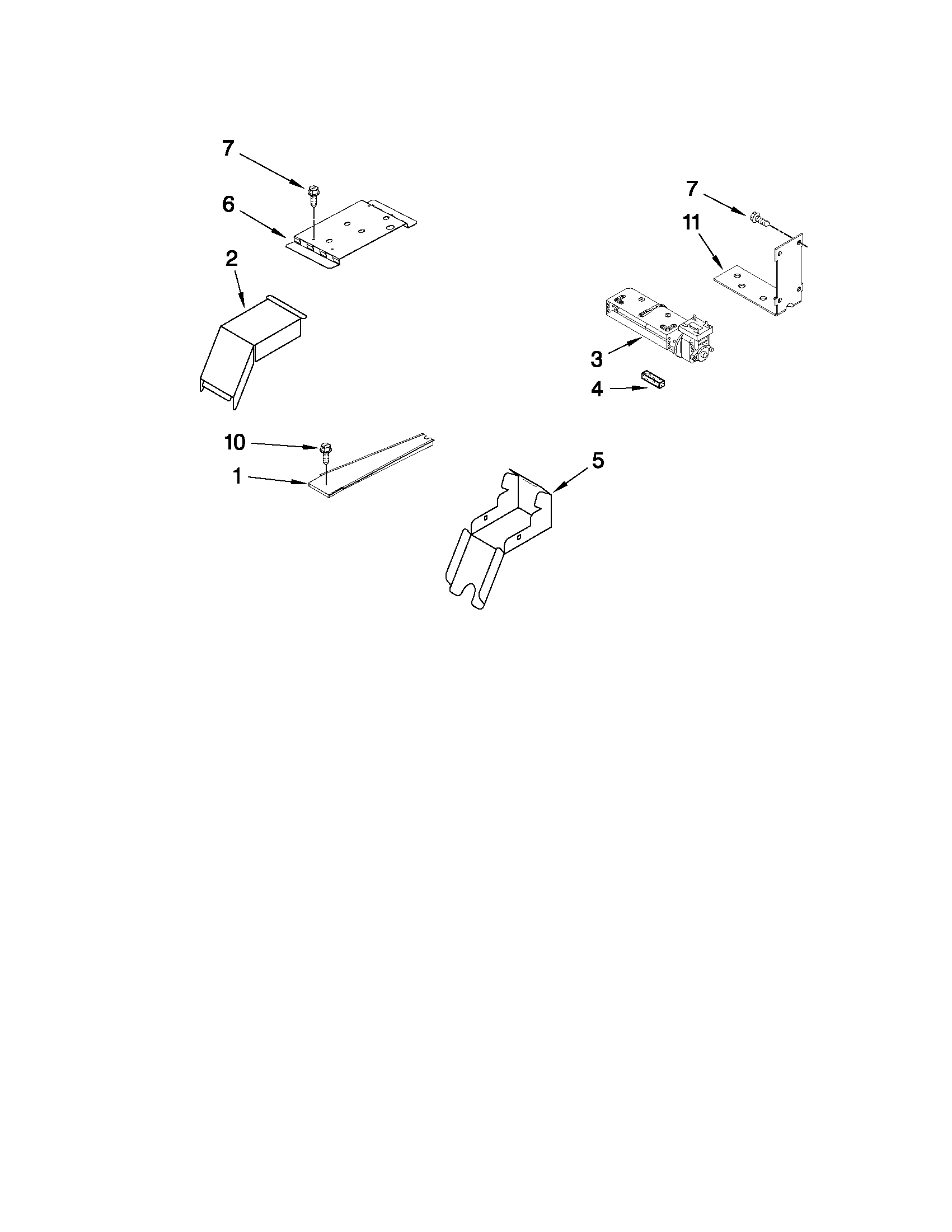 Top venting parts