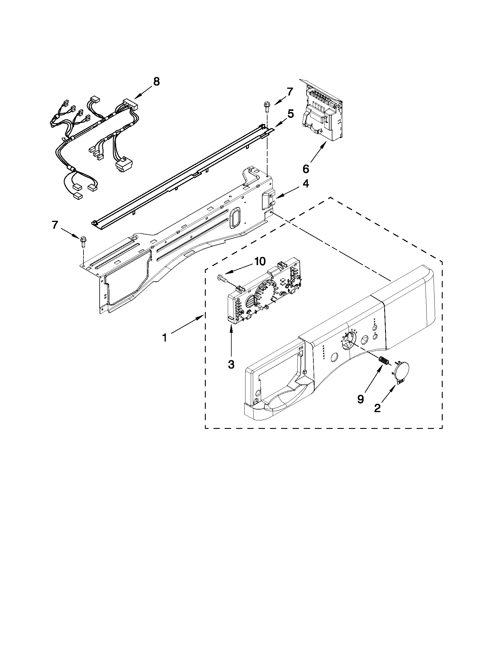 CONTROL PANEL PARTS