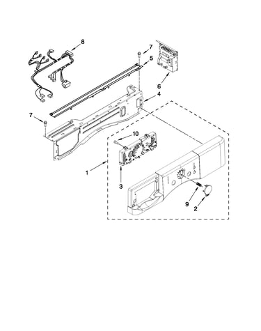 Control panel parts
