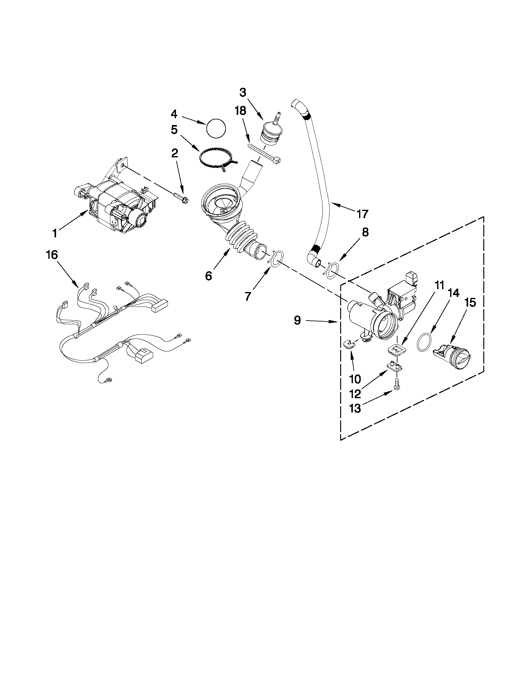Pump and motor parts
