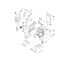 Whirlpool YGGE390LXS00 chassis parts diagram