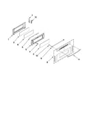 Upper door parts