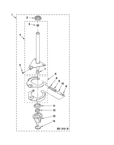 Brake and drive tube parts