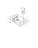 Base plate and convection parts