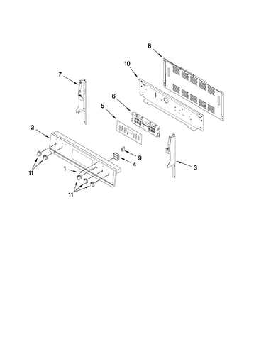 Control panel parts