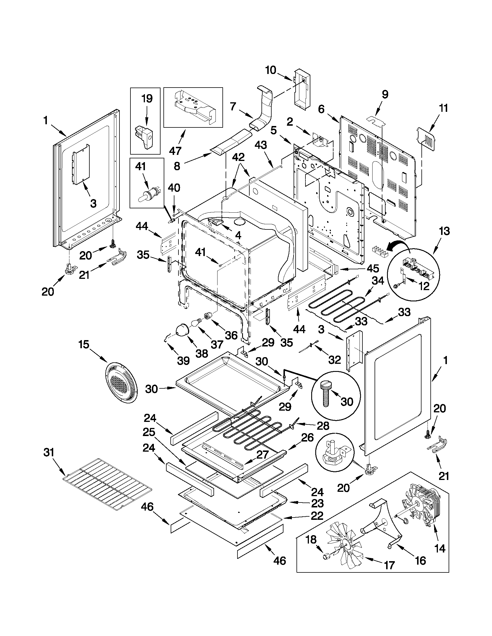Chassis parts