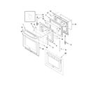 KitchenAid KERS206XBL1 door parts diagram