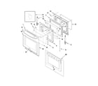 KitchenAid KERS208XBL1 door parts diagram