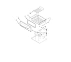 KitchenAid KERS208XBL1 drawer parts diagram