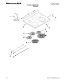 Cooktop parts