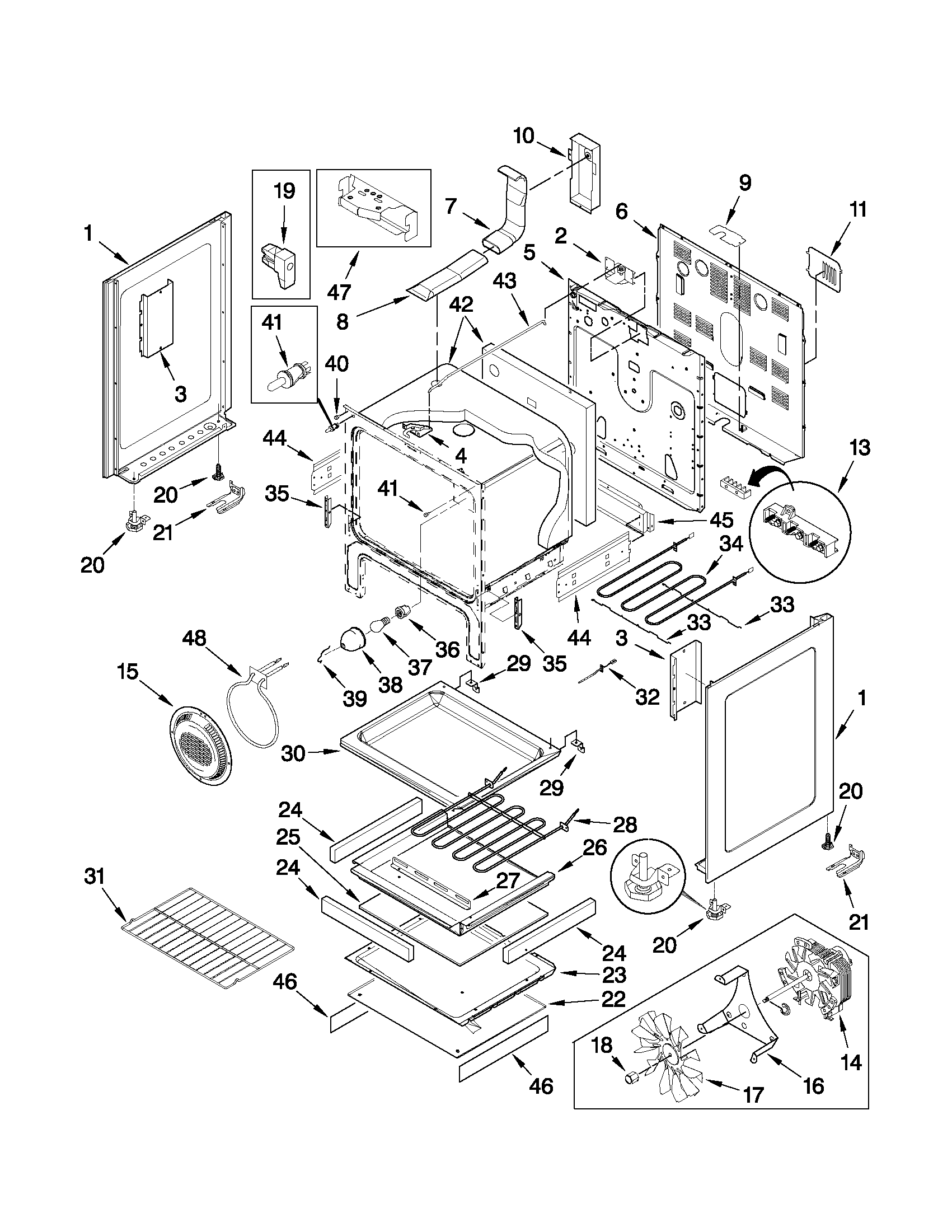 Chassis parts