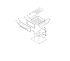 KitchenAid YKERS308XS1 drawer parts diagram