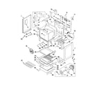 KitchenAid YKERS206XW1 chassis parts diagram