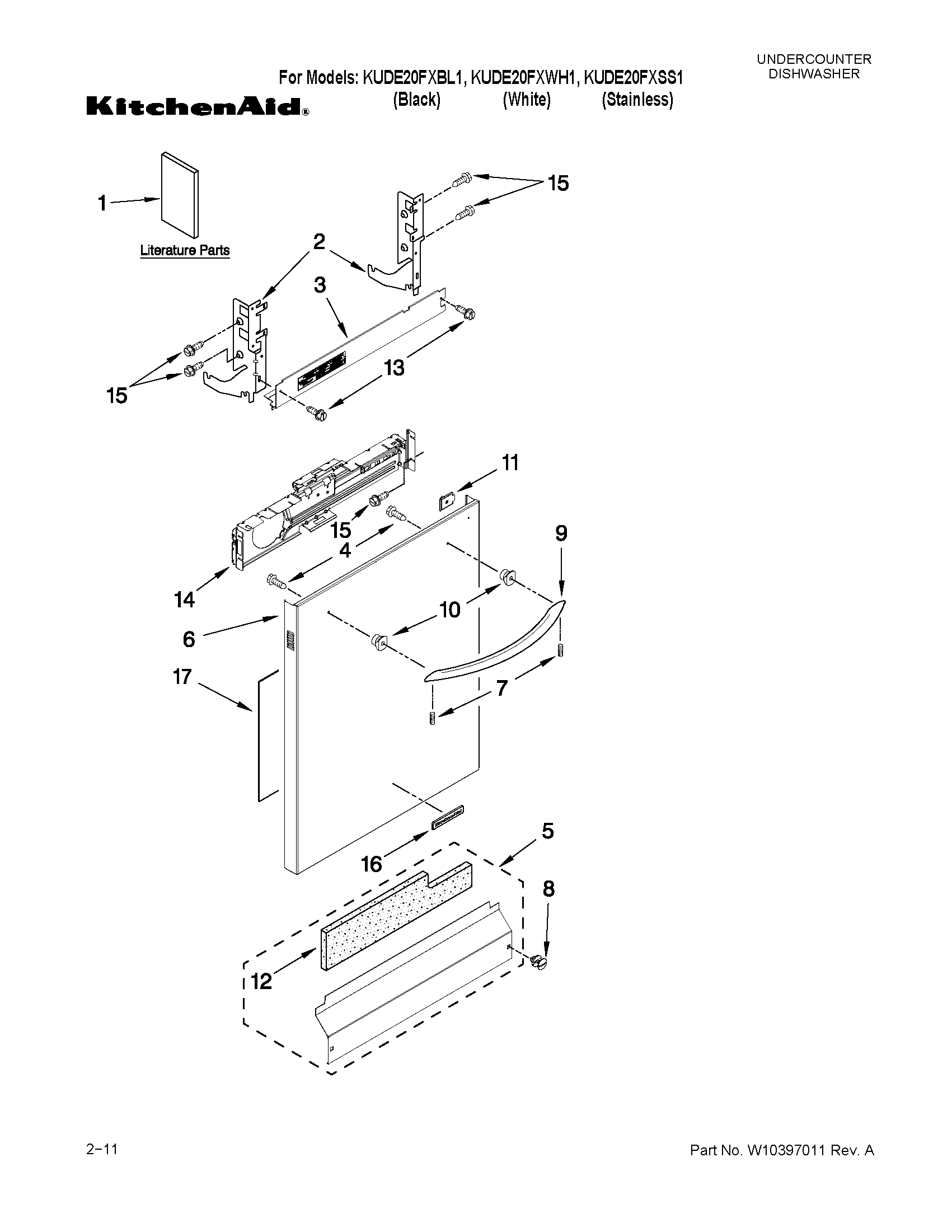 Door and panel parts