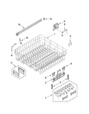 Upper rack and track parts