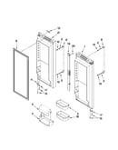 Refrigerator door parts