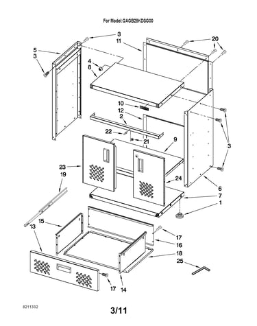 Modular gearbox parts