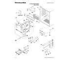KitchenAid KBCO24LSBX02 cabinet parts diagram