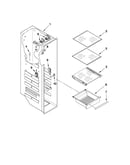 Freezer liner parts