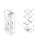 Freezer liner parts